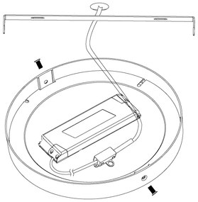 Eglo 98293 - Plafoniera LED dimmerabile FUEVA-A LED/20W/230V + telecomando