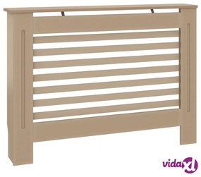 vidaXL Copertura per Radiatore 112x19x81,5 cm in MDF