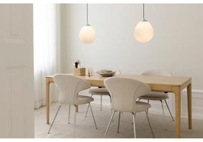 Paralume in bianco e argento ø 27 cm Around the World Medium - UMAGE