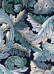 House of Hackney Carta da parati Acanthus - Aegean Blue/ Midnight