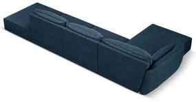 Divano angolare blu scuro (angolo sinistro) Vanda - Mazzini Sofas