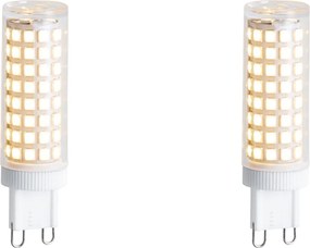 Set di 2 lampadine LED G9 dimmerabili 5,5W 500 lm 2700K