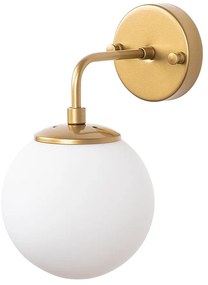 Lampada da parete dorata Horn – Opviq lights