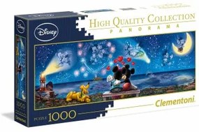 Puzzle Clementoni Panorama Mickey  Minnie 39449.4 1000 Pezzi