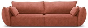 Divano rosso 208 cm Vanda - Mazzini Sofas