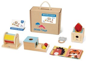 2Kids Toys - Set Montessori di giocattoli per i più piccoli