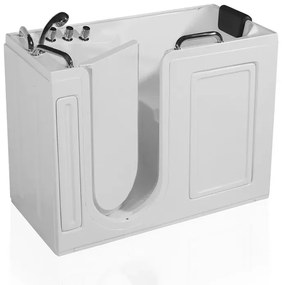 Vasca per disabili e anziani 130x67x101 porta con apertura a sinistra