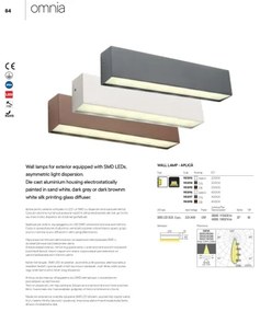 Redo 90395 - LED Applique da esterno OMNIA LED/12W/230V 3000K IP54 marrone