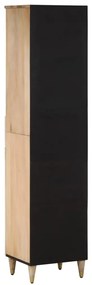 Mobile da bagno 38x33x160 cm in legno massello di mango