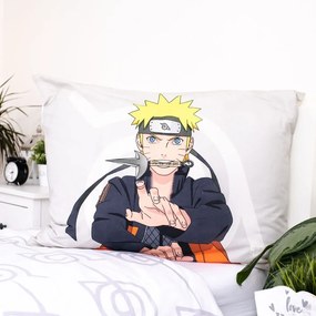 Set copripiumino e federa da bambini in cotone per letto singolo 140x200 cm Naruto – Jerry Fabrics