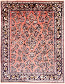 Sarouk Tappeto persiano 270 x 210 Rosso (Iran) Annodato A Mano