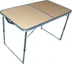 tavolo pieghevole salvaspazio in alluminio cm 120 x 60 x 68 h