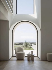 Tavolo contenitore in pietra 52x52 cm Volos - Blomus