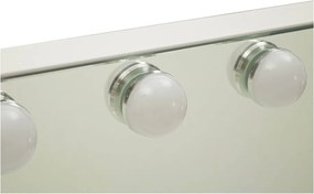 Specchio da parete con illuminazione/con ripiano 55x43 cm Hollywood – Mauro Ferretti