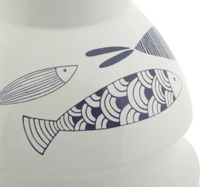 Vaso Ceramica Fish Cm Ø 21X31