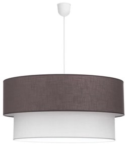 Lampadario Moderno Sospensione cilindrica doppia  E27