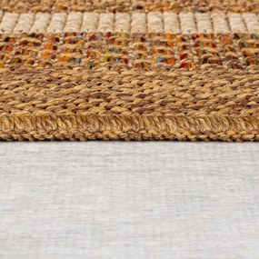 Tappeto per interni ed esterni in colore naturale 200x290 cm Layla Border - Flair Rugs