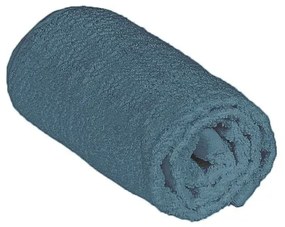 Asciugamani ospite per bagno 100% cotone turchese cobalto 40x60 cm