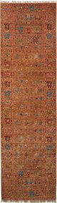 Samarkand Tappeto orientale 80x290 Giallo (Pakistan) Annodato A Mano