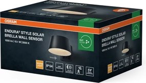 Osram - Lampada solare da parete ENDURA STYLE LED/10,1W/4,2V 2000 mAh IP54 antracite
