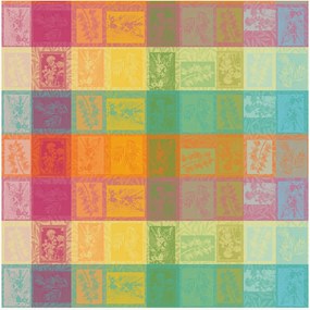 Tovaglia jacquard con rivestimento acrilico Arc En Ciel