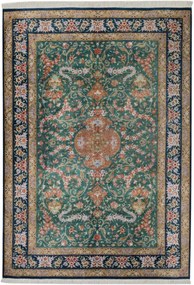 Ghom Tappeto 200x140 (Iran) Annodato A Mano