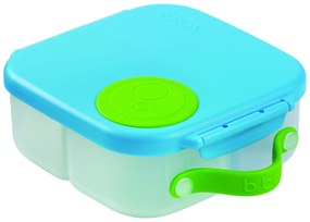Box porta merenda medio – blu/verde