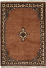 Kerman Tappeto 170x230 Marrone (Indian) Annodato A Mano