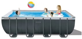 Piscina Fuori Terra Con Pompa a Sabbia 549x274x132 Intex Ultra XTR Frame Rettangolare 26356NP