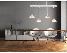 Globo 54050-4H - Lampadario su filo JOWITA 4xE27/40W/230V