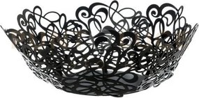 Centrotavola di design scarabocchio grande nero