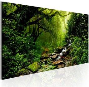 Quadro The Fairytale Forest  Colore Marrone, Dimensioni e Misure 135x45