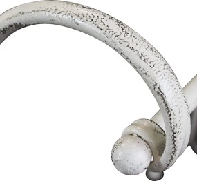 porta asciugamani stile provenzale in ferro verniciato cm 68 x 37 x 90 h