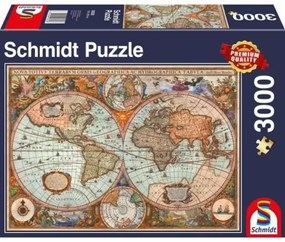 Puzzle Schmidt Spiele Ancient World Map (3000 Pezzi)