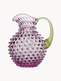Brocca in vetro soffiato Paris Hobnail
