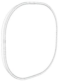 Specchio con illuminazione integrata bagno irregolare Norma L 60 x H 60 x P 3.5 cm bianco e trasparente