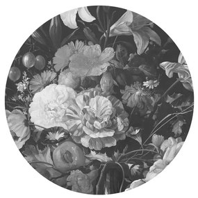 KEK Amsterdam Carta da parati panoramica Golden Age Flowers 10 Circle - S - 1.425m