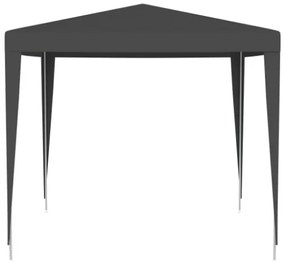 Gazebo Professionale 2,5x2,5 m Antracite 90 g/m²