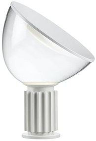 Flos TACCIA F6602009 lampada da tavolo 19 cm a luce indiretta e riflessa in vetro e alluminio bianco opaco