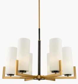 Lampadario grande in vetro Fortano