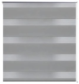 Tenda A Rullo Oscurante Zebra 100x175 Grigia /