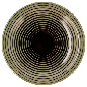 Piatto Piano Quid Espiral Ceramica Multicolore (Ø 26 cm) (12 Unità)