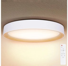 Brilagi - Plafoniera LED dimmerabile LARIOS LED/72W/230V bianca, diametro 59 cm + telecomando