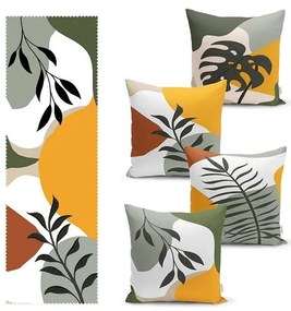 Set di federe e battistrada 5 pezzi - Mila Home