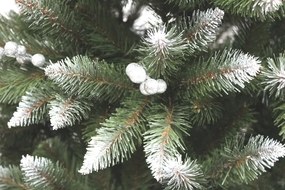 Albero di Natale di neve con sorbo 220 cm