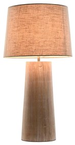 Lampada da tavolo Home ESPRIT Naturale Legno di mango 50 W 220 V 35 x 35 x 69 cm