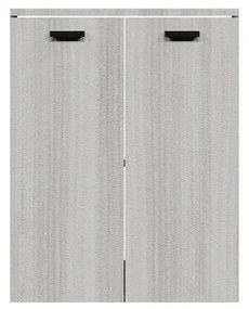 Mobile da bagno sotto lavabo COLAVENE Alaqua beige opaco L 60 x H 78 x P 50 cm 2 ante, lavabo non incluso