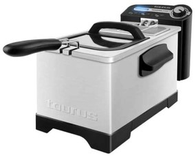 Friggitrice Taurus PROF.3 PLUS 3 L 2100W Argentato 2100 W