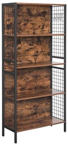 Libreria NAVARO marrone/nero