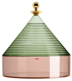 Kartell - Trullo Contenitore Vaso Verde/Rosa Kartell